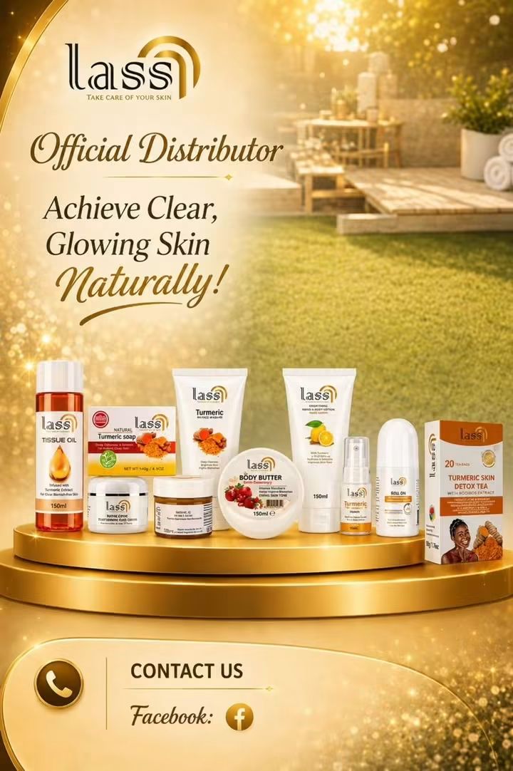 The full LASS turmeric skincare range